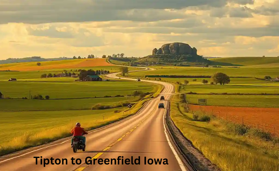 tipton to greenfield iowa