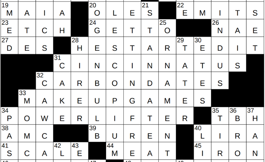 statesman nyt crossword